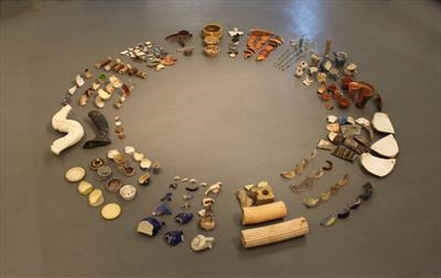 Awakening in our Shadows by Karina Carrington MRBS, Installation, Found Objects